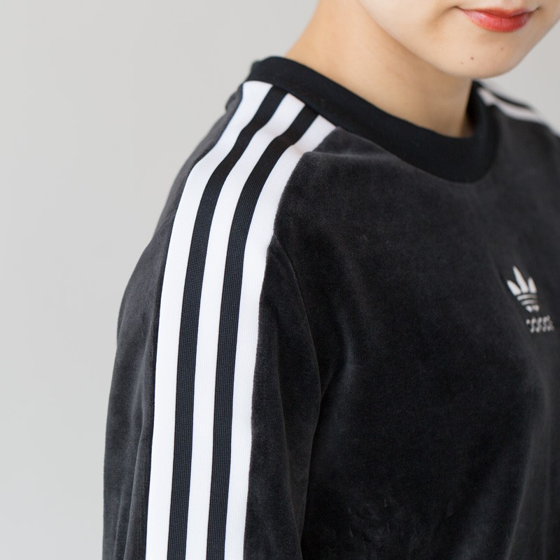 20%OFF】 アディダス オリジナルス ベルベット スウェット FZG78