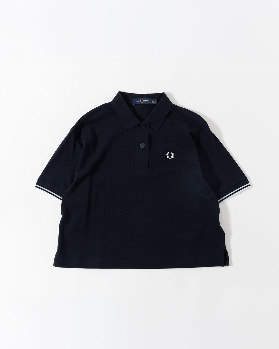 FRED PERRY（フレッドペリー） シアー ティップド ポロシャツ FRED