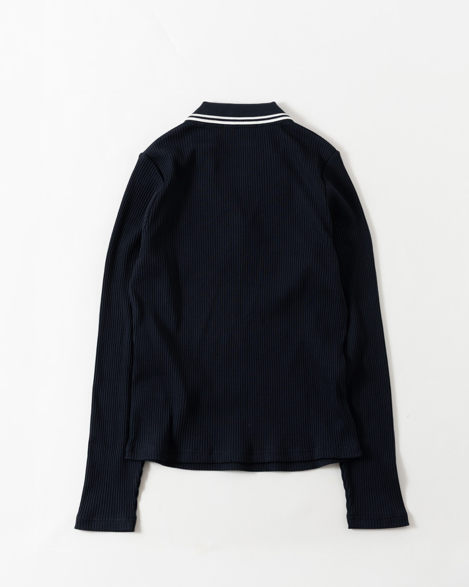 FRED PERRY（フレッドペリー） ツイン ティップド リブ ポロシャツ