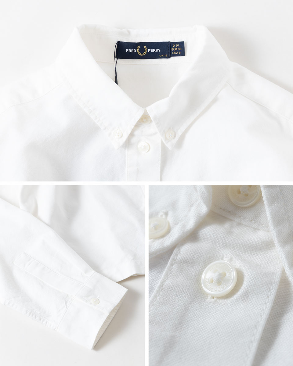 FRED PERRY（フレッドペリー） エンブロイダリー プラケット シャツ