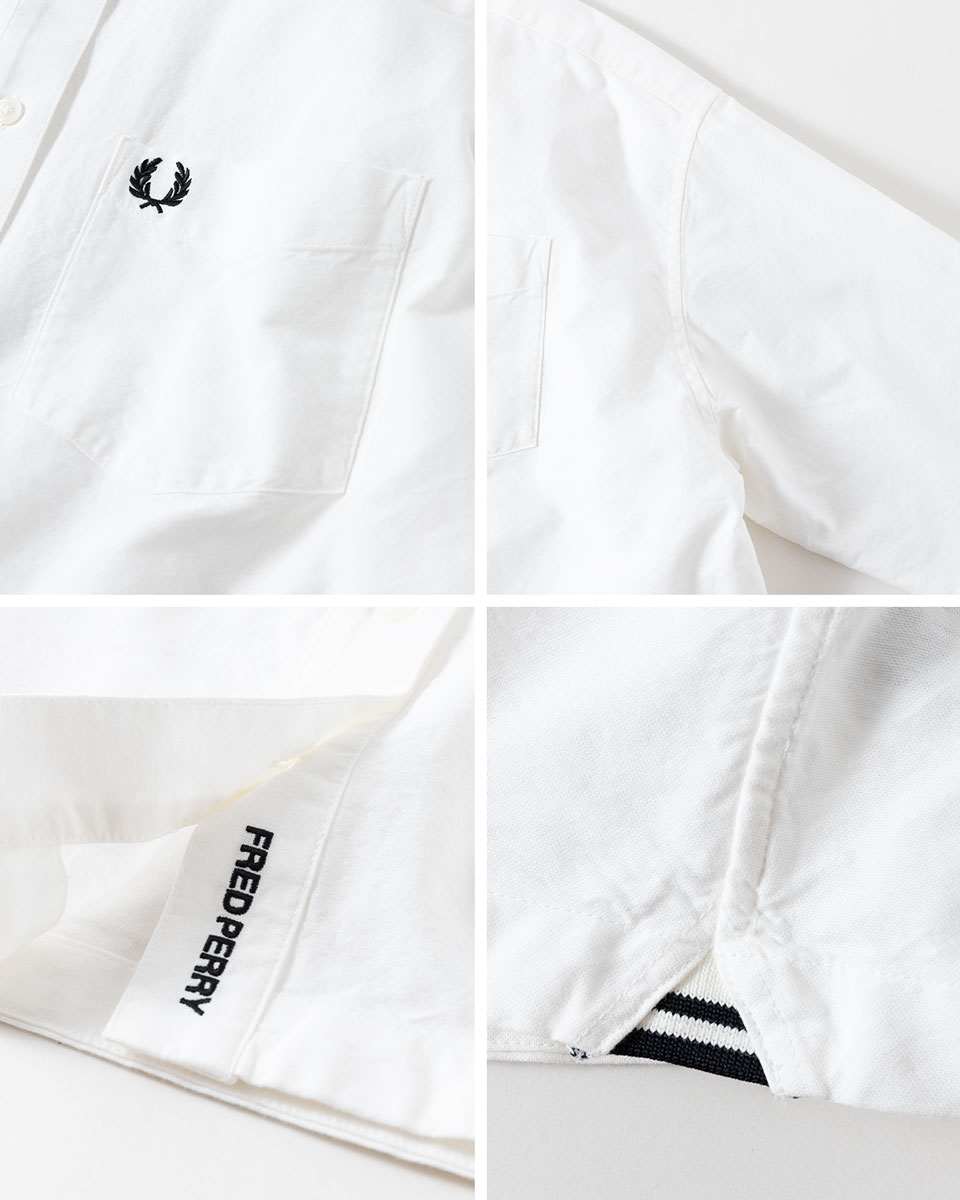 FRED PERRY（フレッドペリー） エンブロイダリー プラケット シャツ