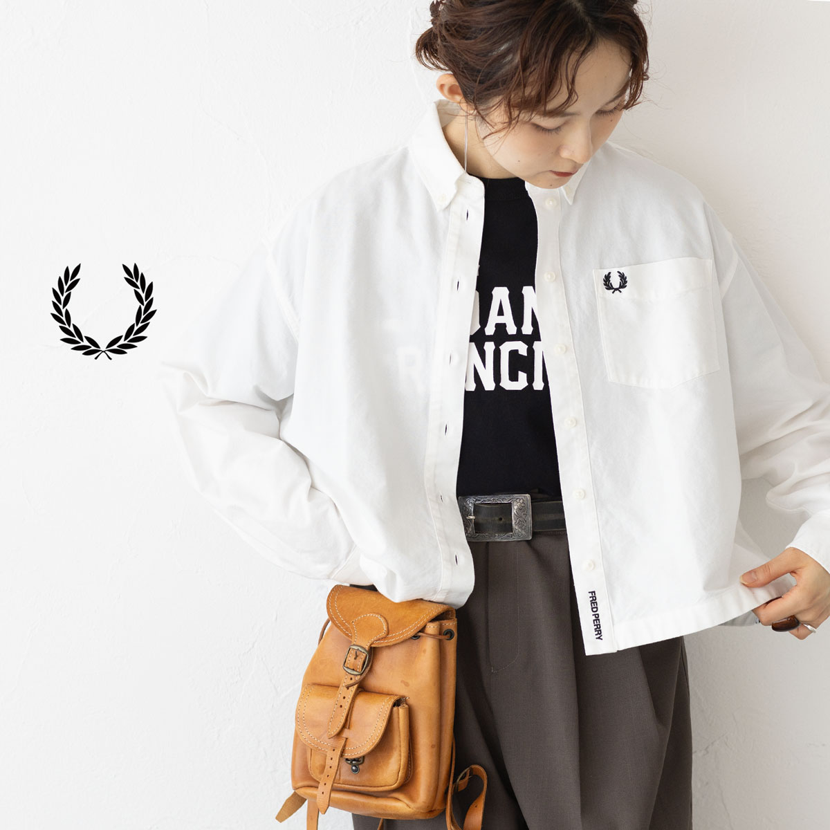 FRED PERRY（フレッドペリー） エンブロイダリー プラケット シャツ