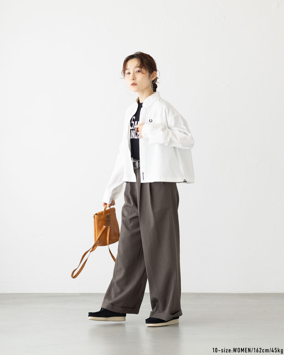 FRED PERRY（フレッドペリー） エンブロイダリー プラケット シャツ