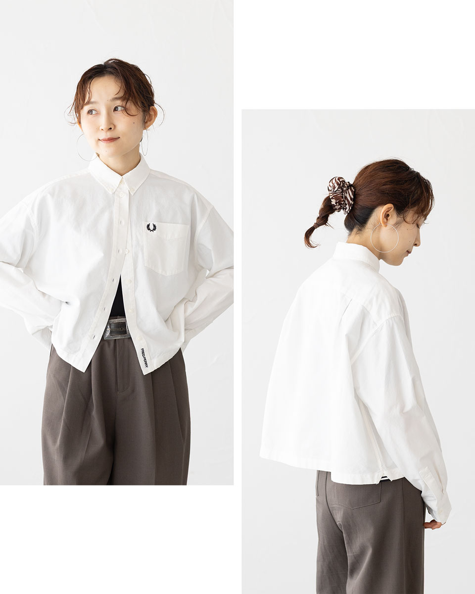 FRED PERRY（フレッドペリー） エンブロイダリー プラケット シャツ