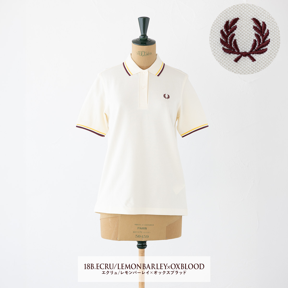 FRED PERRY（フレッドペリー） ポロシャツ G3600 ティップラインポロ