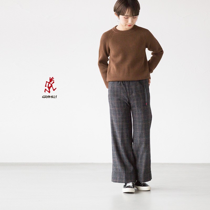 グラミチ レディース ウール ブレンド ダブル マッキン ワイド パンツ GLP-19F013 : gm-wool-mackinwide-pants  : ココチヤ - 通販 - Yahoo!ショッピング