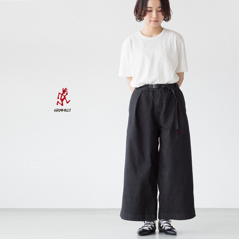 グラミチ レディース ワイド デニム バギーパンツ 9102-DEJ GLP
