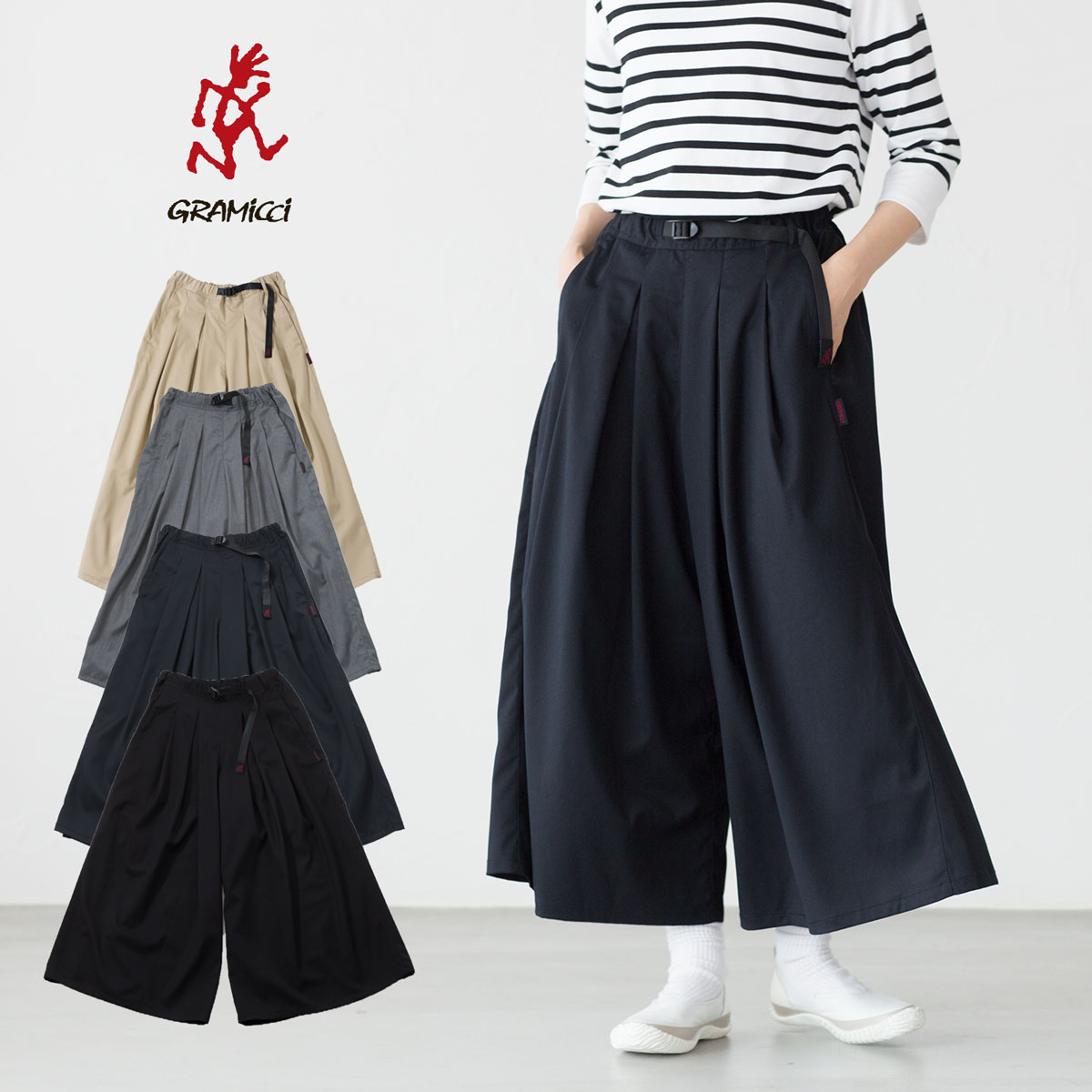 GRAMICCI グラミチ ストレッチ ギャバジン フレア パンツ GLP4