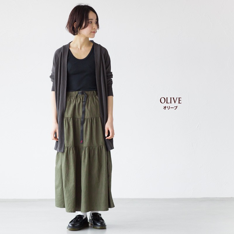 20%OFF グラミチ レディース リネンコットン ティアード