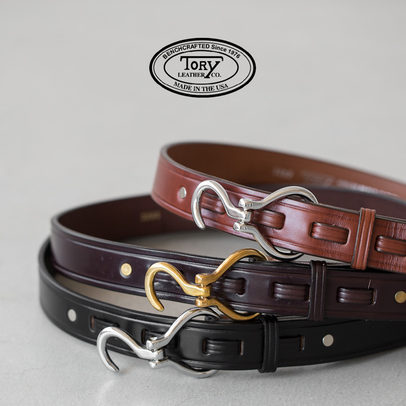 適当な価格 / LEATHER 【TORY 新品 トリーレザー】BELT ベルト 小物 