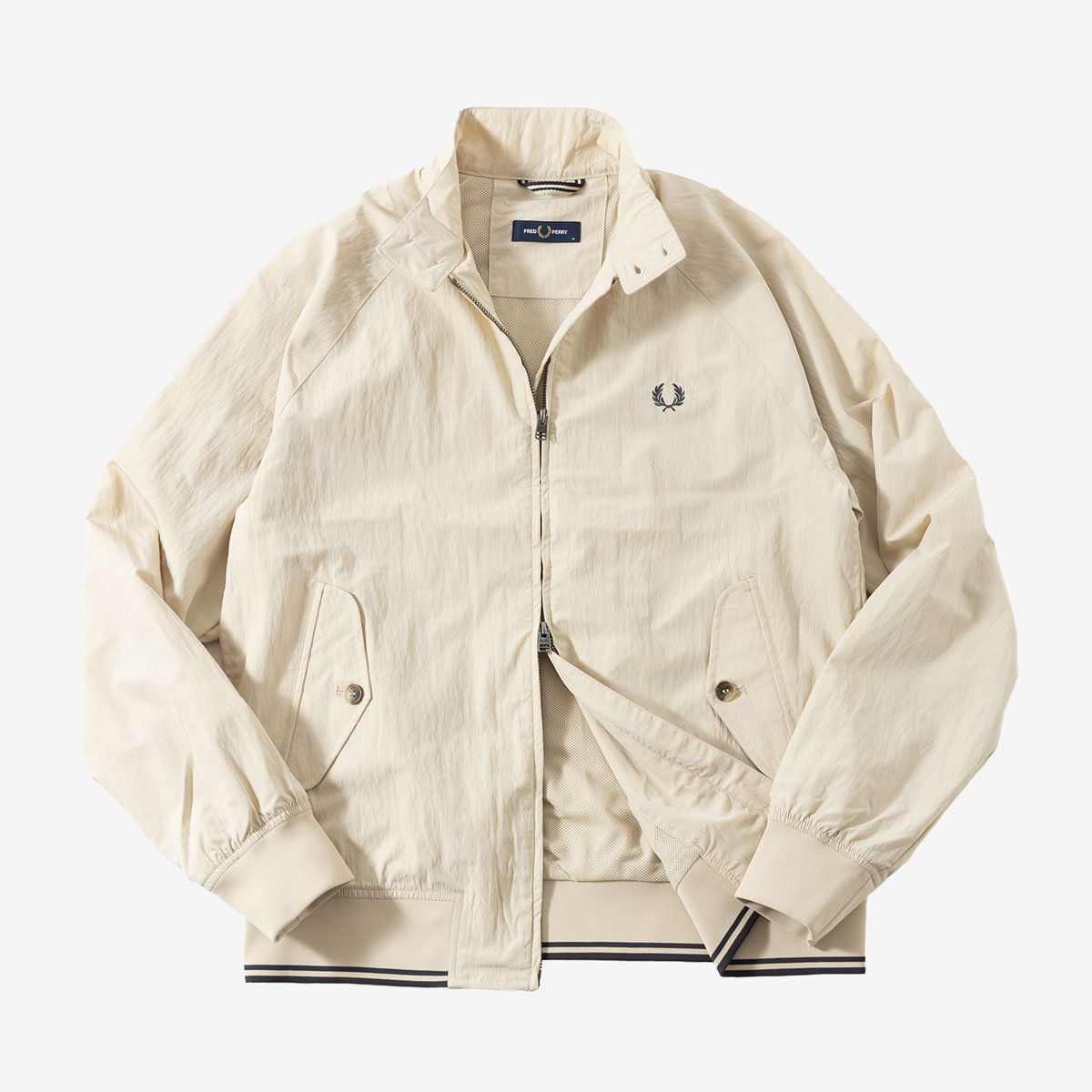 FRED PERRY（フレッドペリー） クリンクル ハリントン ジャケット