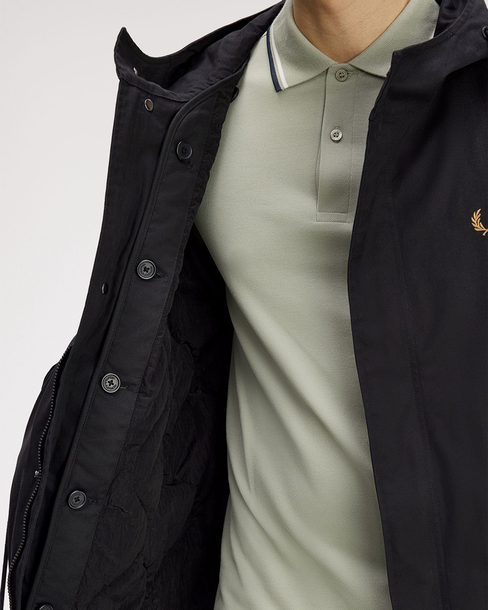FRED PERRY（フレッドペリー） モッズコート ハーモナイズド パーカー