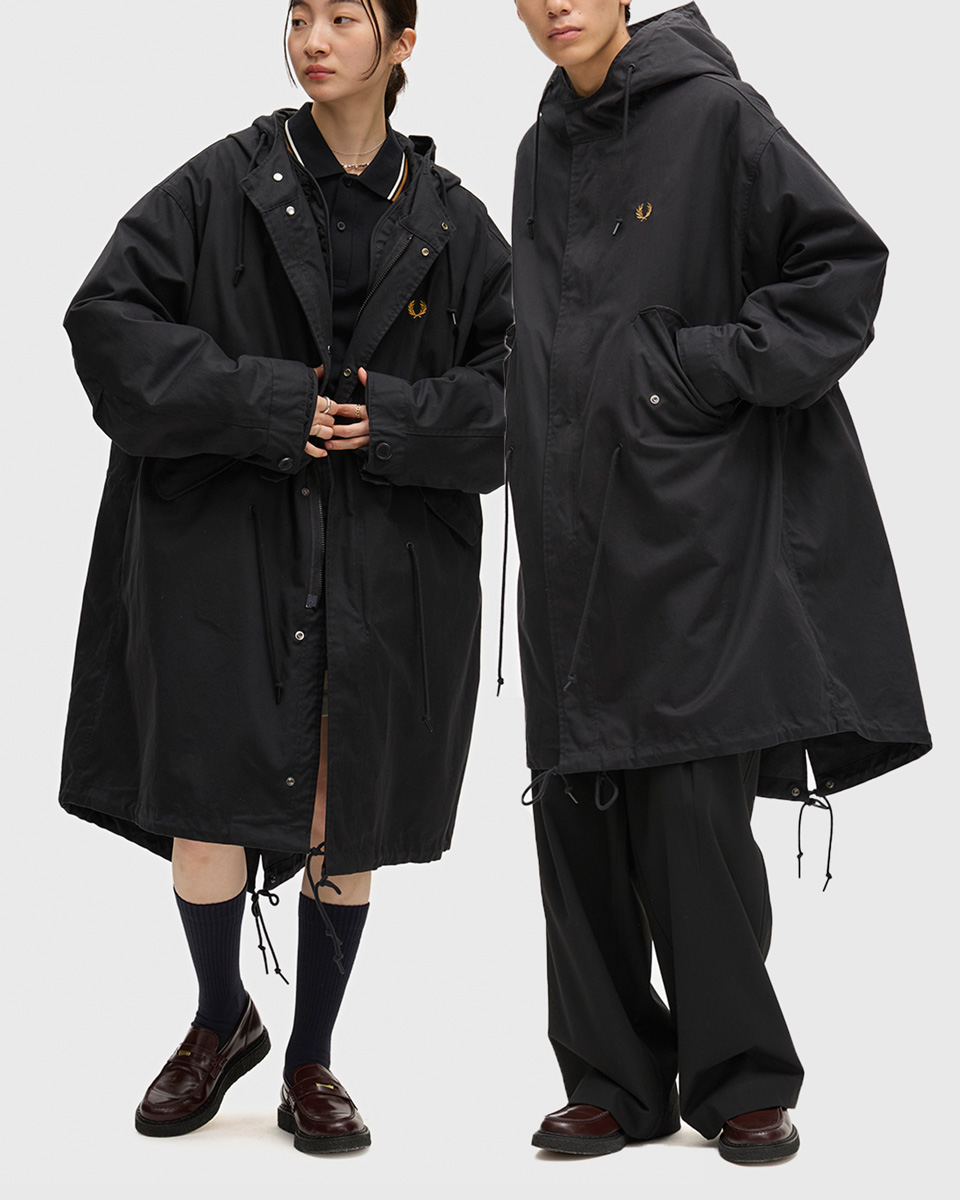 FRED PERRY（フレッドペリー） モッズコート ハーモナイズド パーカー