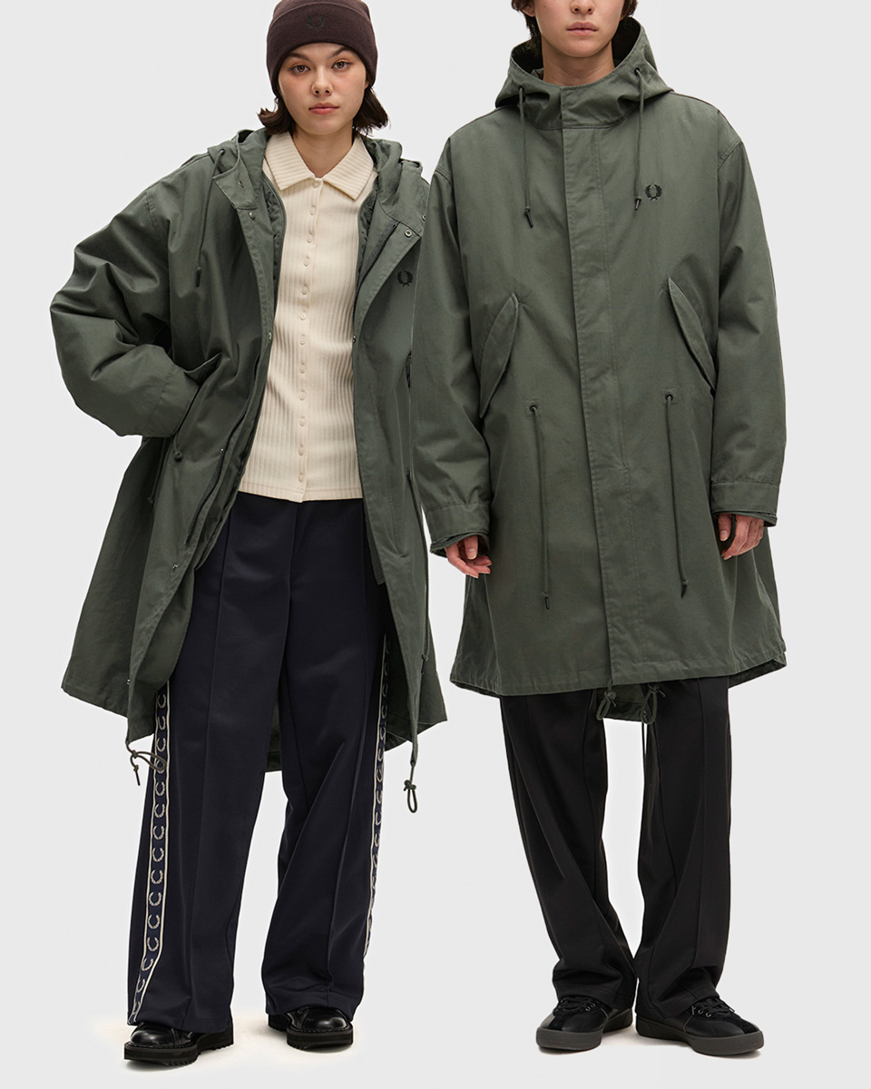 FRED PERRY（フレッドペリー） モッズコート ハーモナイズド パーカー