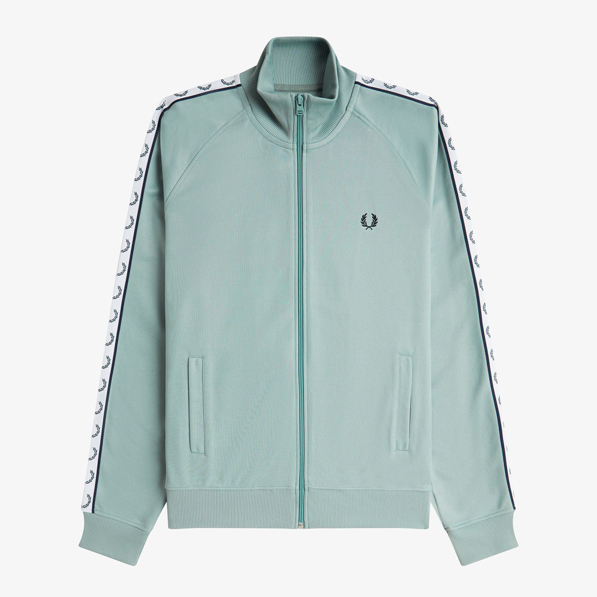 【FRED PERRY】 トラックジャケット オートミール L J4620 FRED PERRY（フレッドペリー） ジャージ テープド トラックジャケット