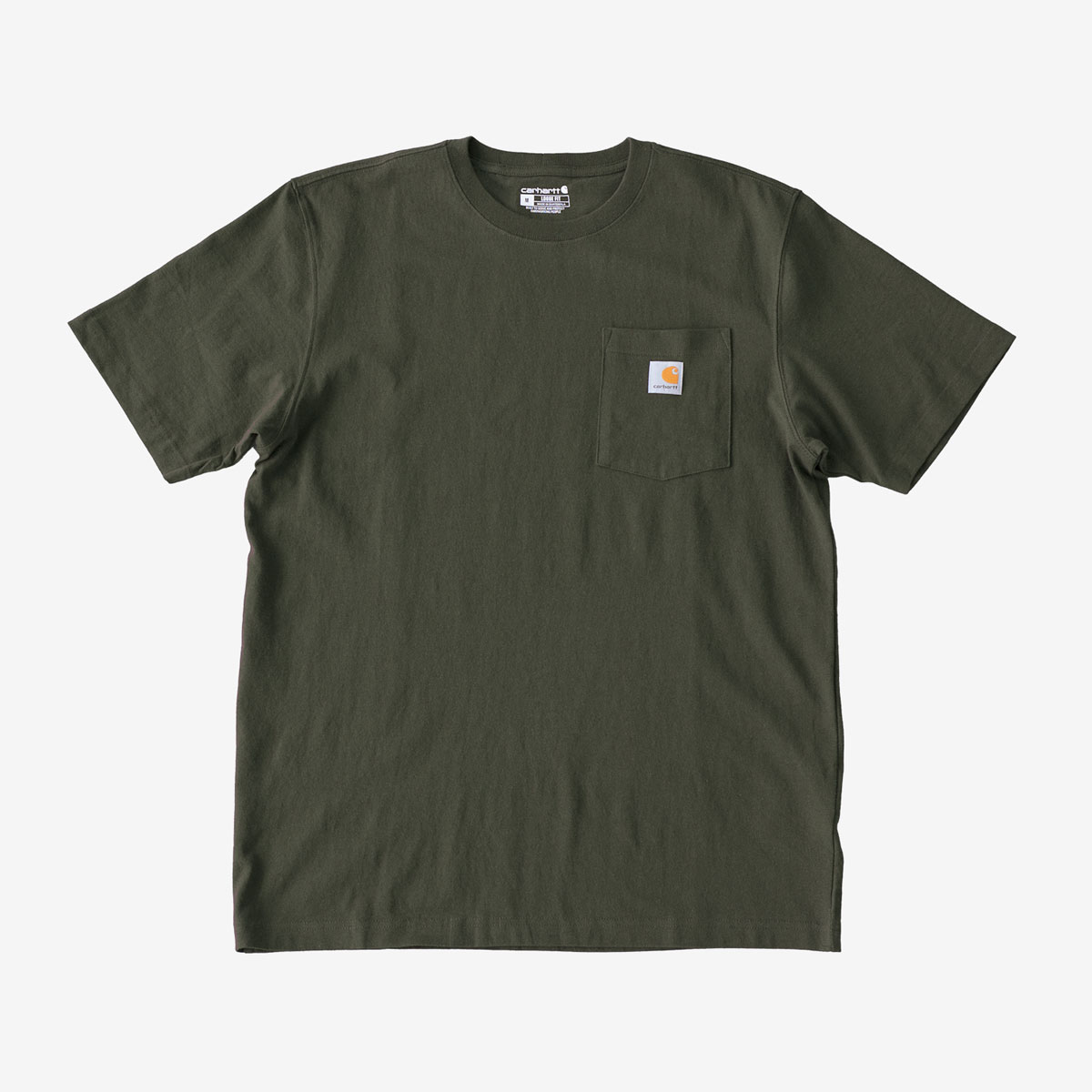 Carhartt（カーハート） 米国直輸入 Tシャツ ポケット付き ヘビー 