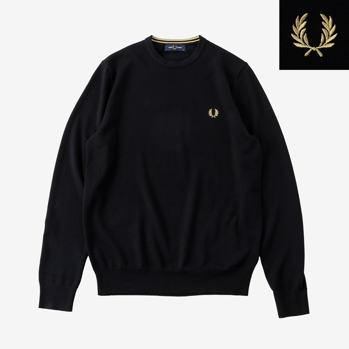FRED PERRY（フレッドペリー） クラシック クルーネック ジャンパー