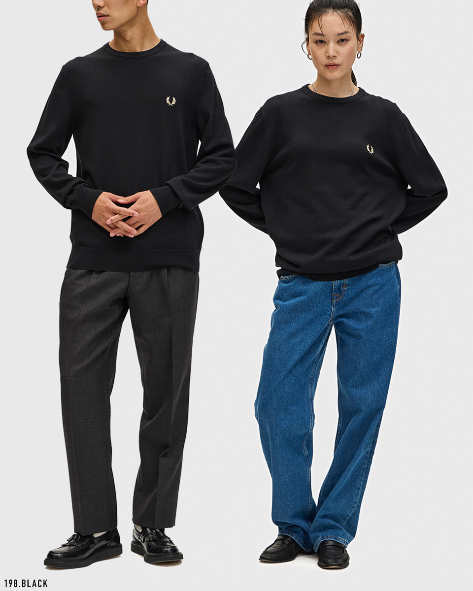 FRED PERRY（フレッドペリー） クラシック クルーネック ジャンパー