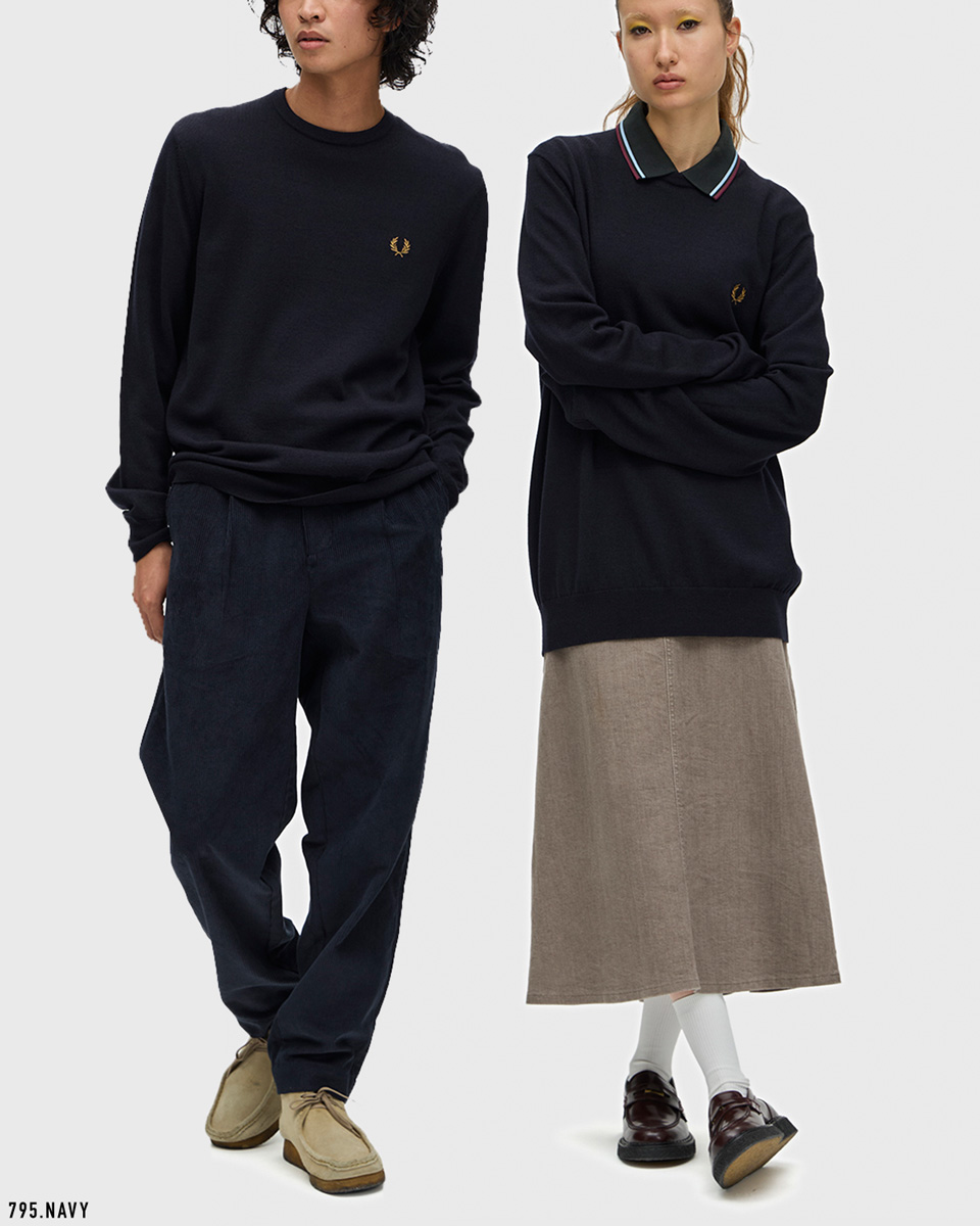 FRED PERRY（フレッドペリー） クラシック クルーネック ジャンパー