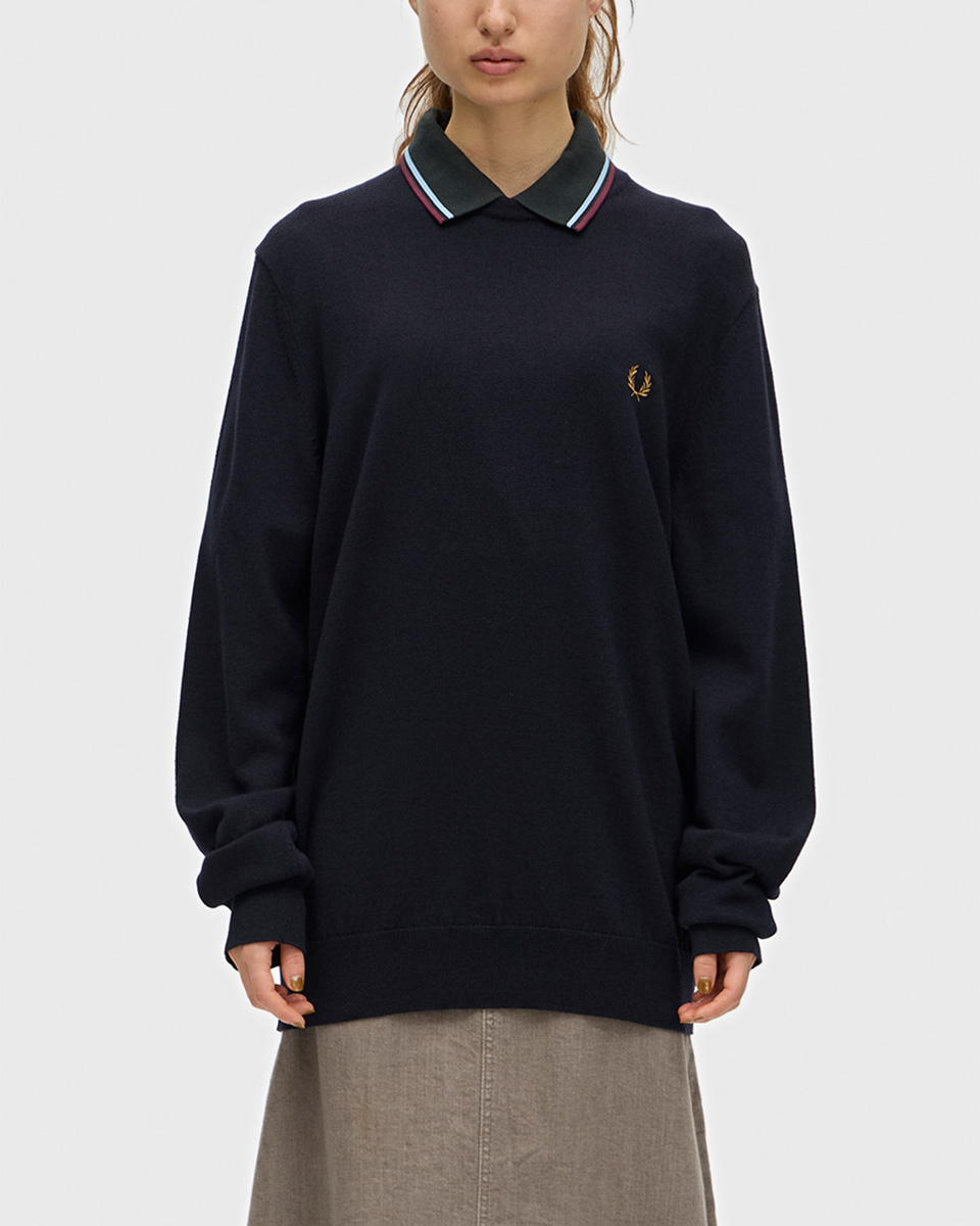 FRED PERRY（フレッドペリー） クラシック クルーネック ジャンパー