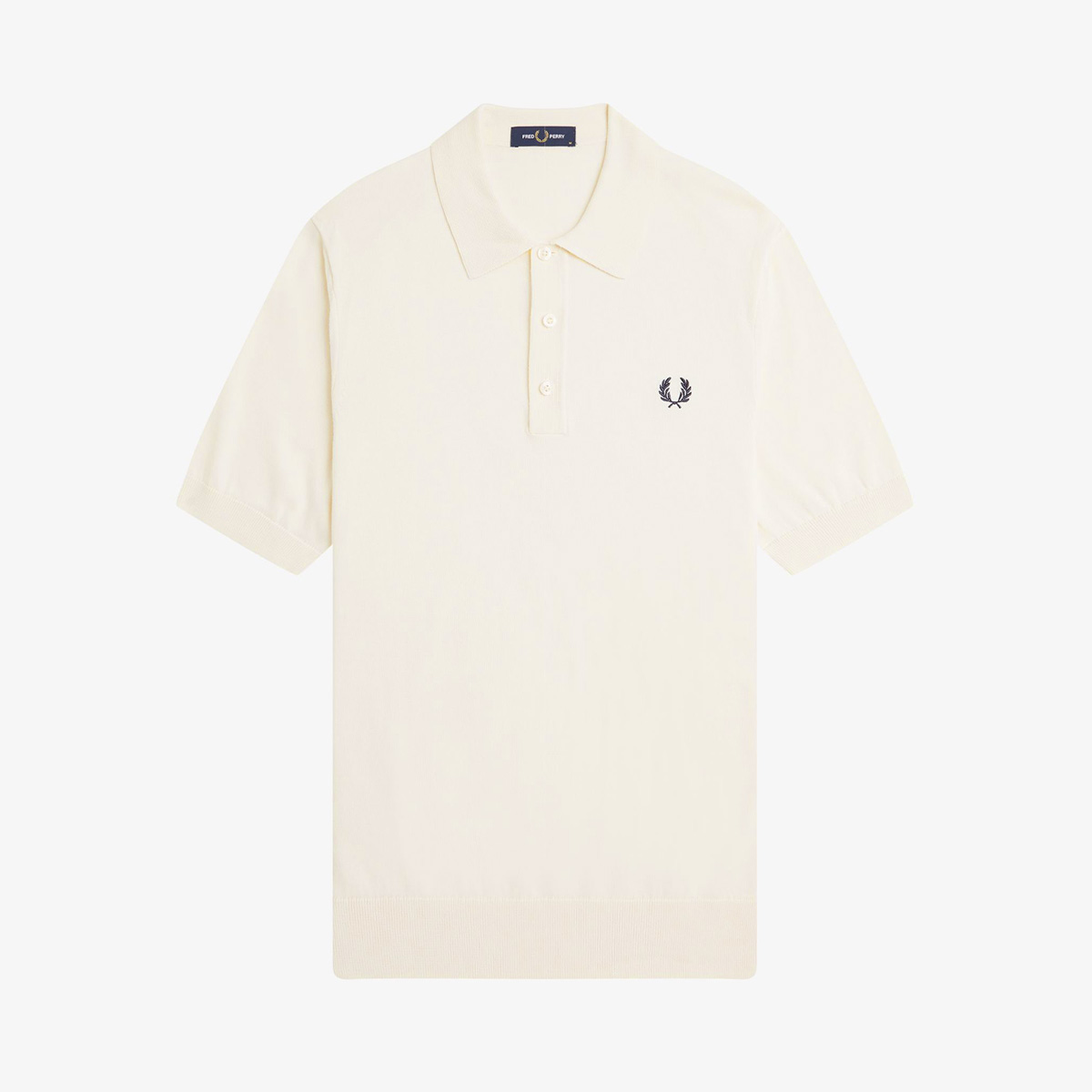 FRED PERRY エクリュ 鹿の子ポロシャツ FRED PERRY（フレッドペリー） ポロシャツ 半袖 メンズ レデイ―ス