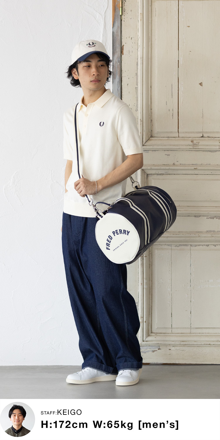 FRED PERRY（フレッドペリー） クラシック バレル バッグ L7255