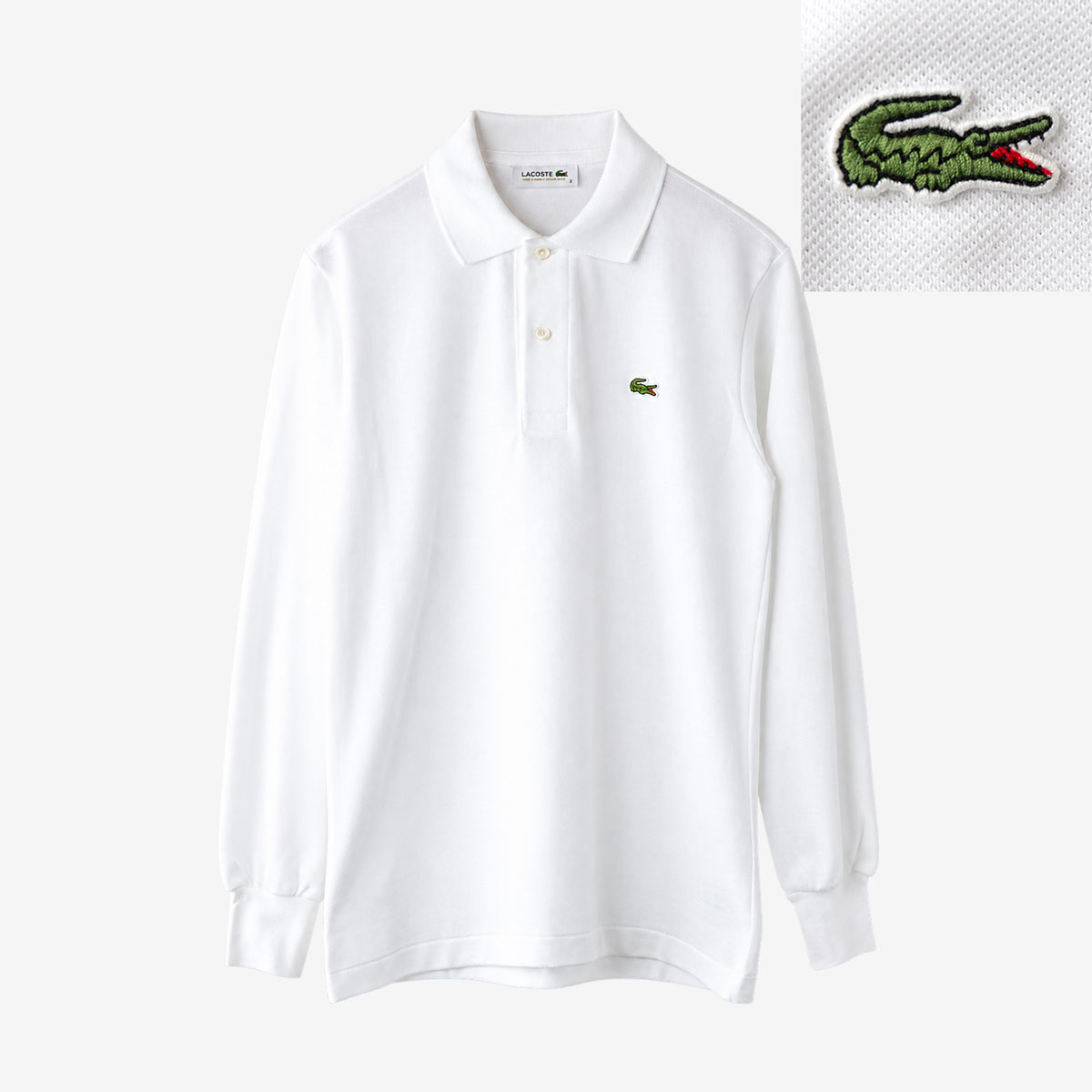 LACOSTE（ラコステ） 長袖 ポロシャツ LACOSTE L1312MJ-99/L1312LJ-99