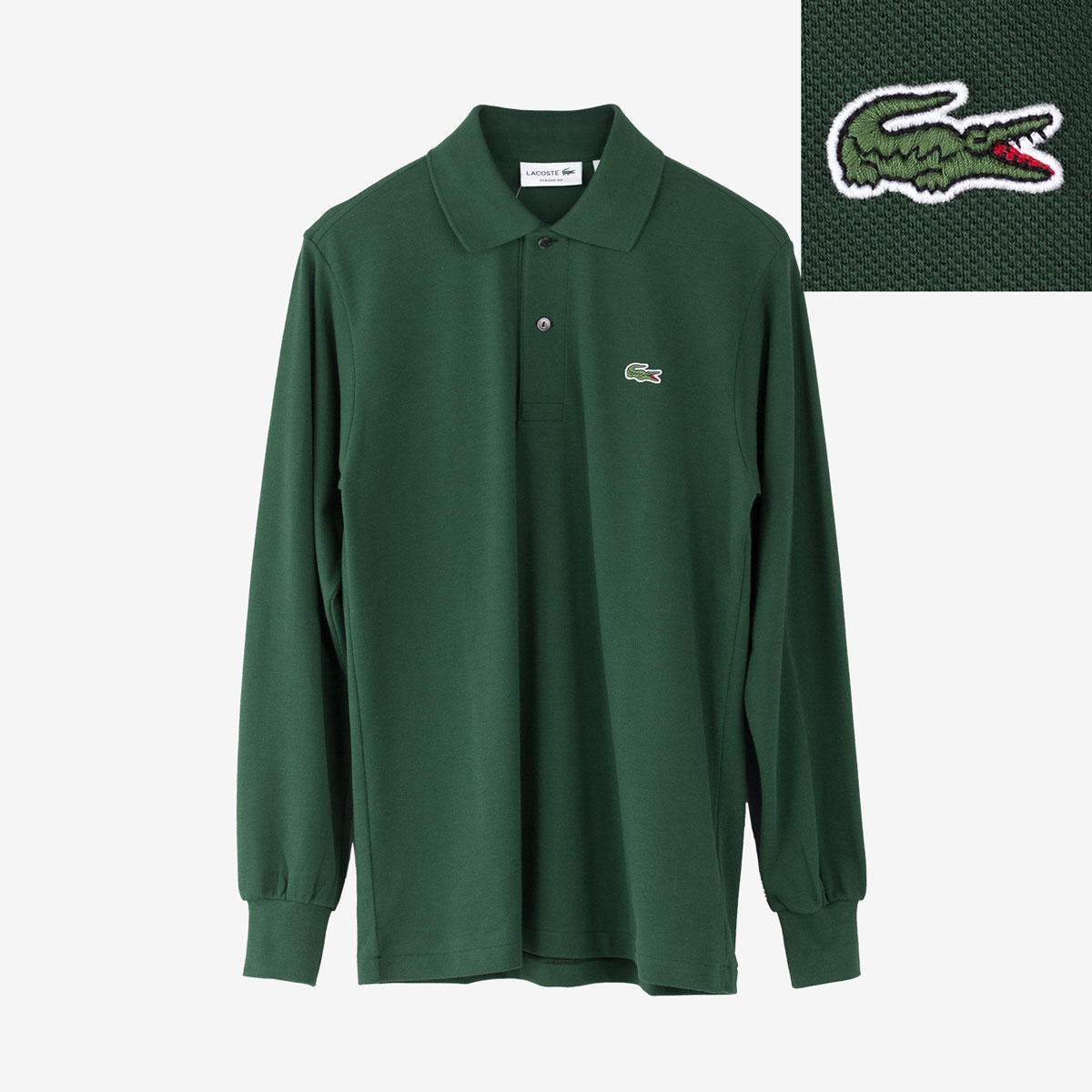 LACOSTE（ラコステ） 長袖 ポロシャツ LACOSTE L1312MJ-99/L1312LJ-99