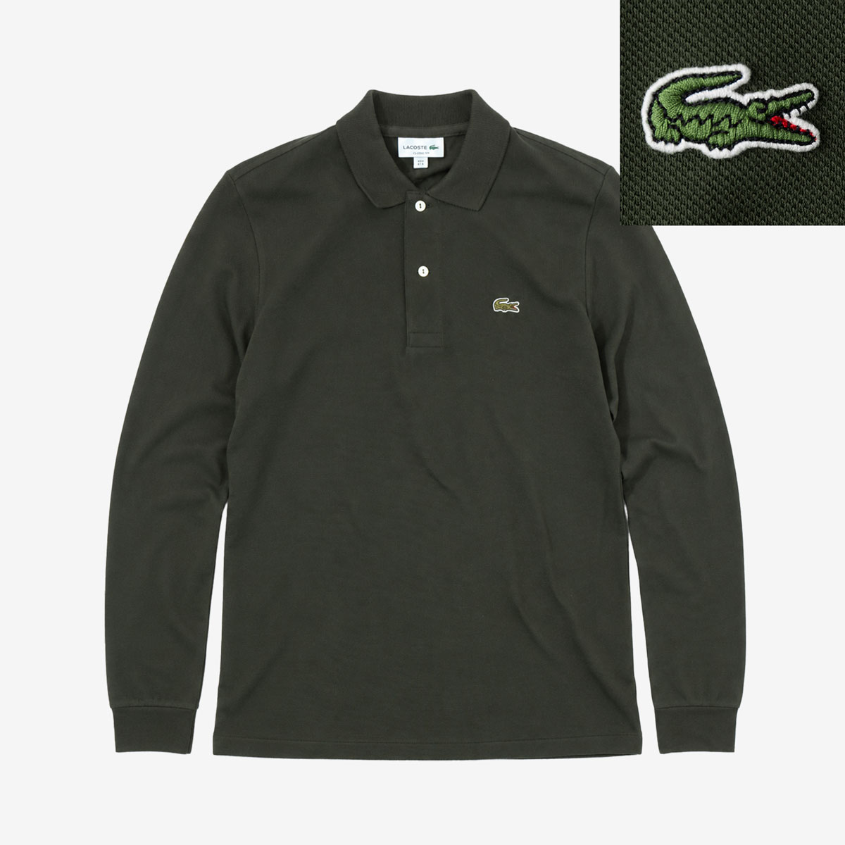 LACOSTE（ラコステ） 長袖 ポロシャツ LACOSTE L1312MJ-99/L1312LJ-99