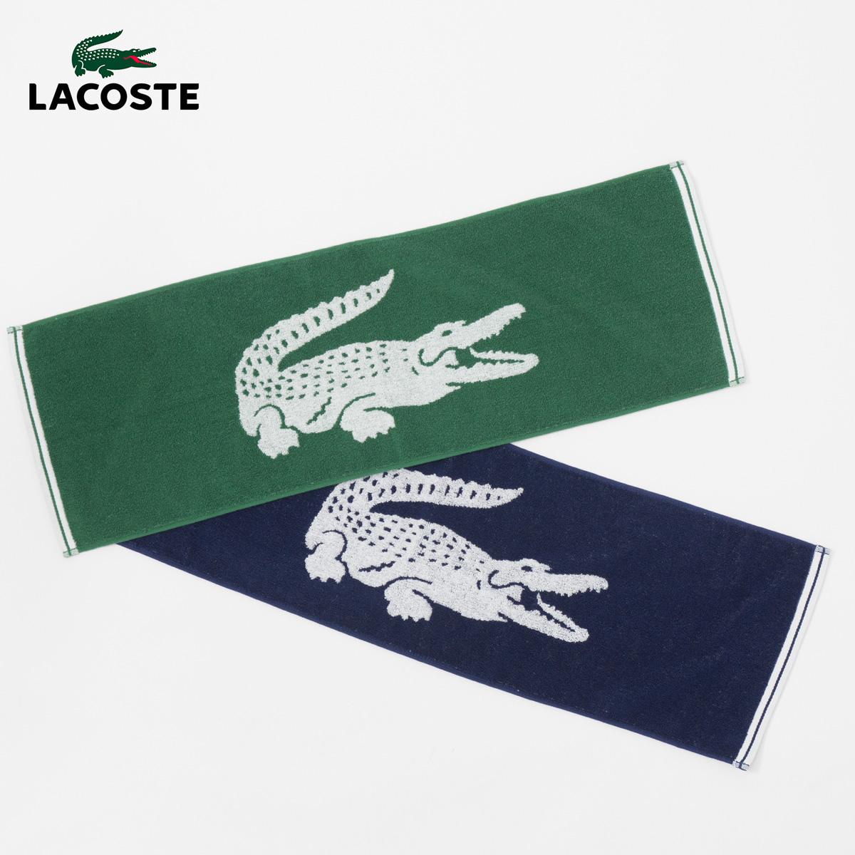 ラコステ タオル LACOSTE ラコステ クロック フェイスタオル LN007J [ネコポス可