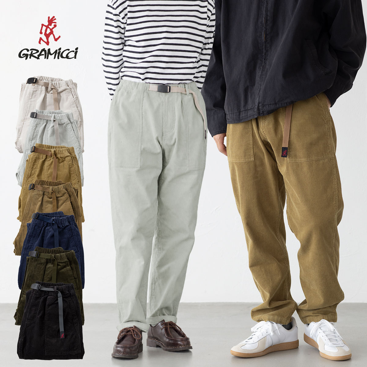 アレキサンダーリーチャン×グラミチ コーデュロイ切り替え Gramicci