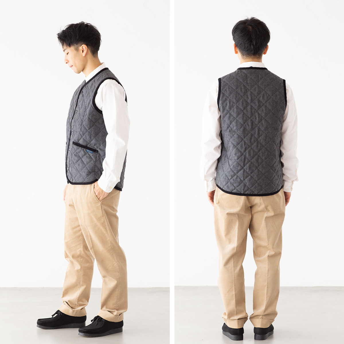 LAVENHAM（ラベンハム） 【英国製】 ウール ソーンハム キルティング