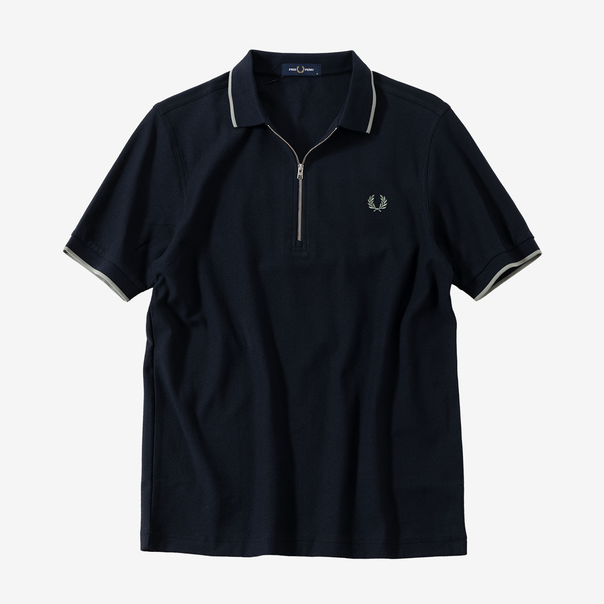 【フレッドペリー】FRED PERRY 襟付きポロシャツ ネイビー M 美品 FRED PERRY（フレッドペリー） フレッド ペリー ポロシャツ FRED PERRY