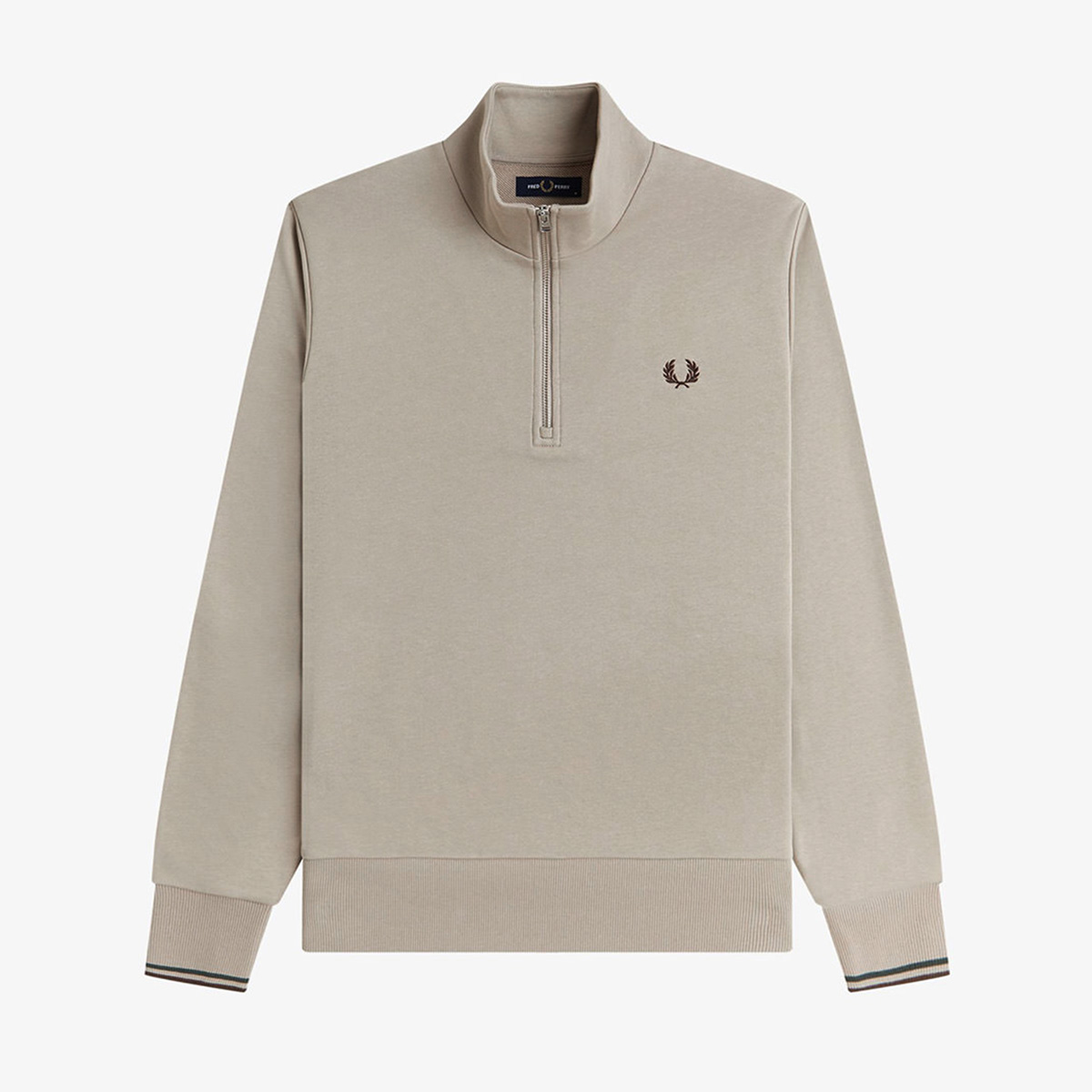 FRED PERRY（フレッドペリー） ハーフジップ スウェットシャツ M3574
