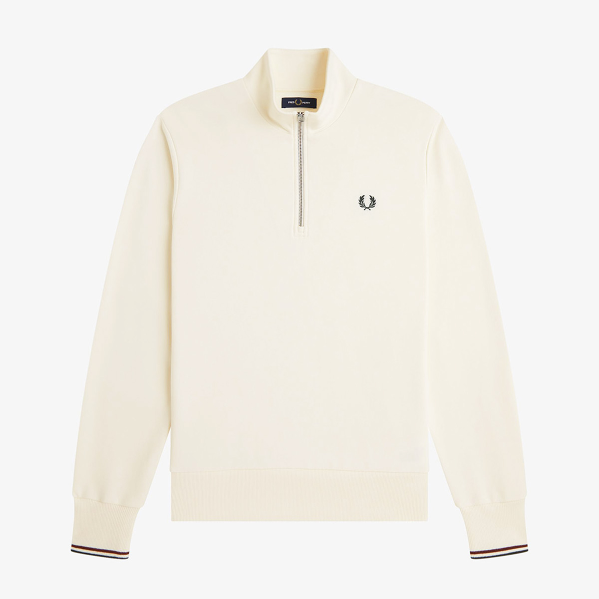 FRED PERRY（フレッドペリー） ハーフジップ スウェットシャツ M3574
