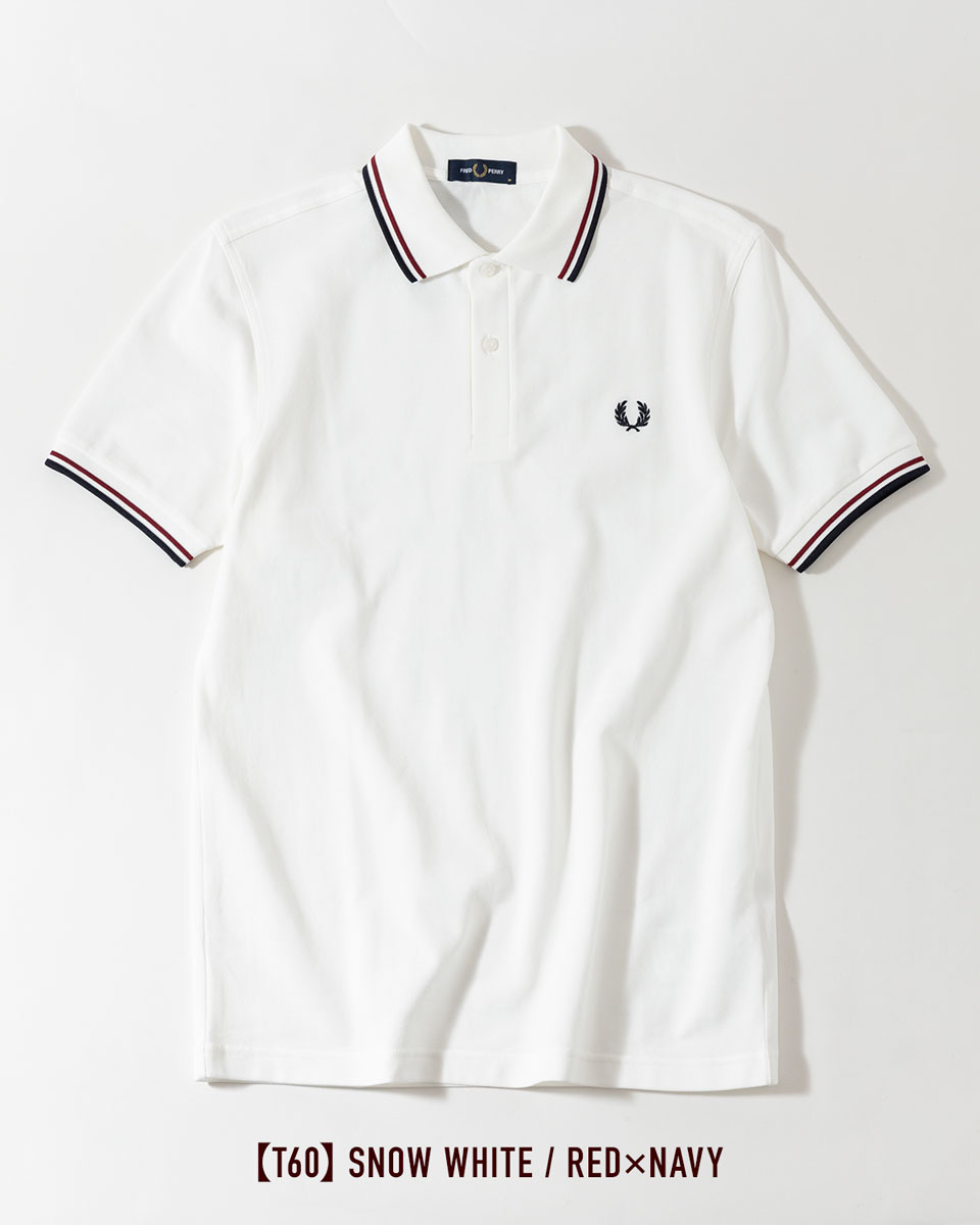 Fred Perry M3600 ポロシャツ ホワイト　S Fred Perry M3600 ポロシャツ ホワイト S FRED PERRY ポロシャツ