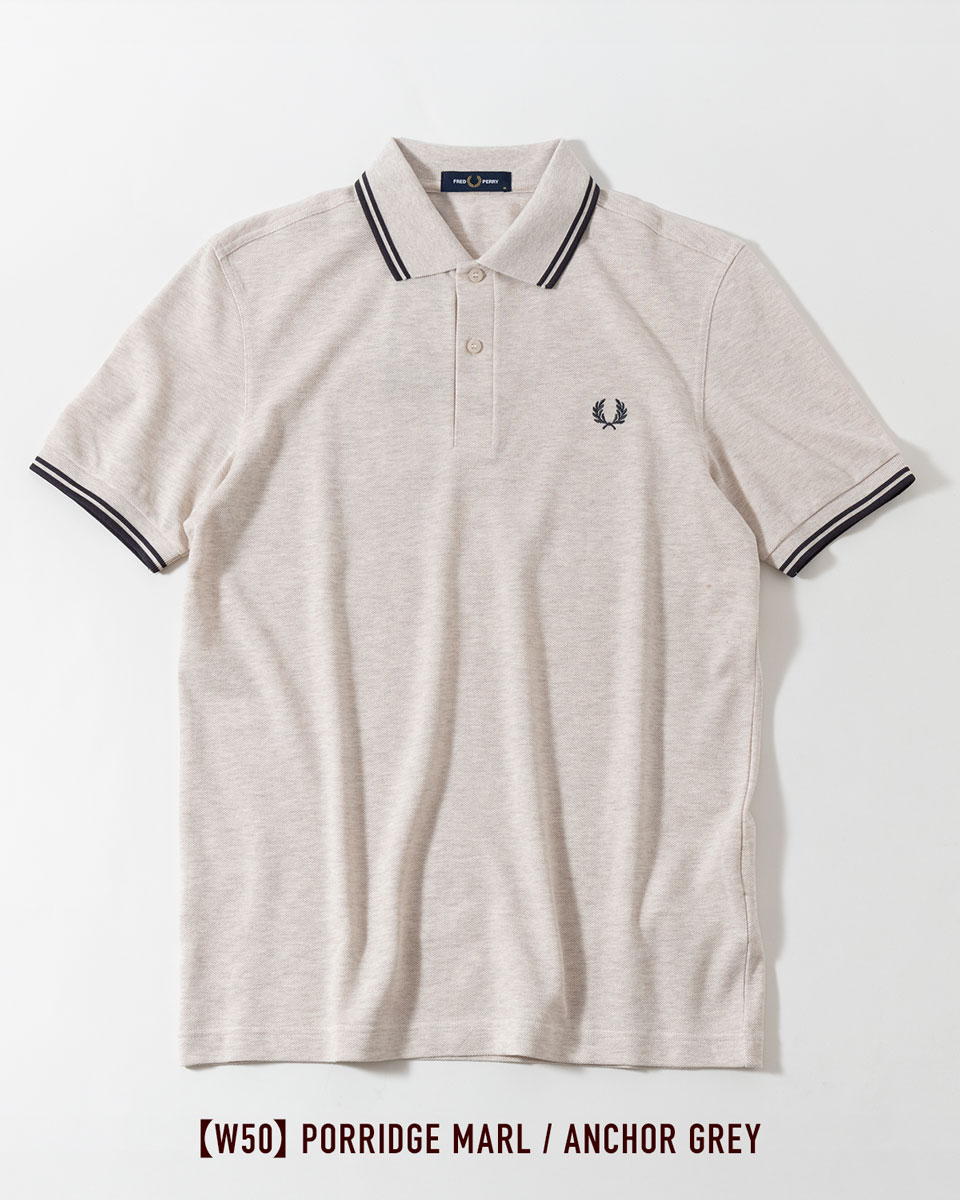 FRED PERRY メンズポロシャツ（色：ベージュ系）｜トップス