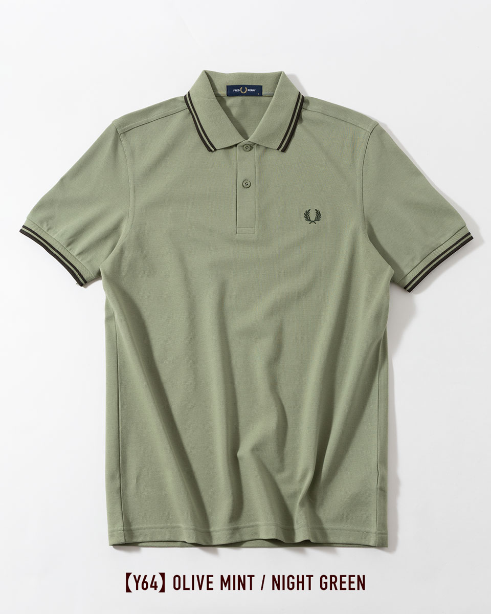 【ファッション通販】 FRED ティップライン M3600 ポロシャツ フレッドペリー PERRY トップス