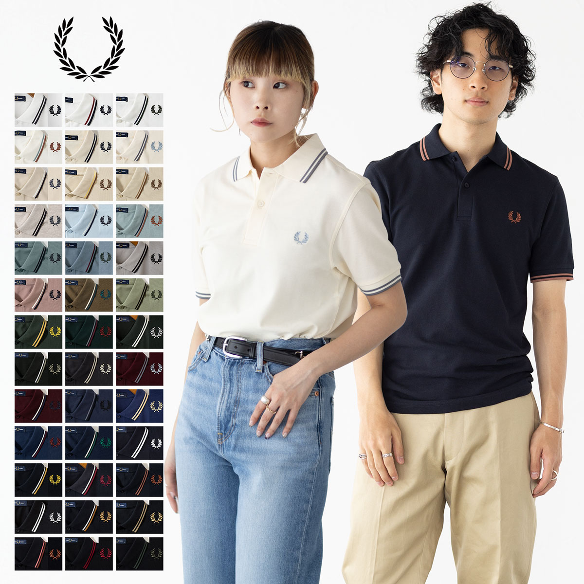 FRED PERRY（フレッドペリー） 英国製 ポロシャツ M3 プレーンポロ