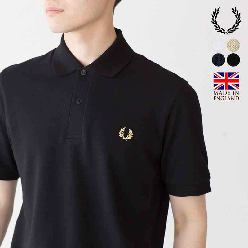 フレッドペリー ポロシャツ 無地 英国製 FRED PERRY M3 フレッドペリー