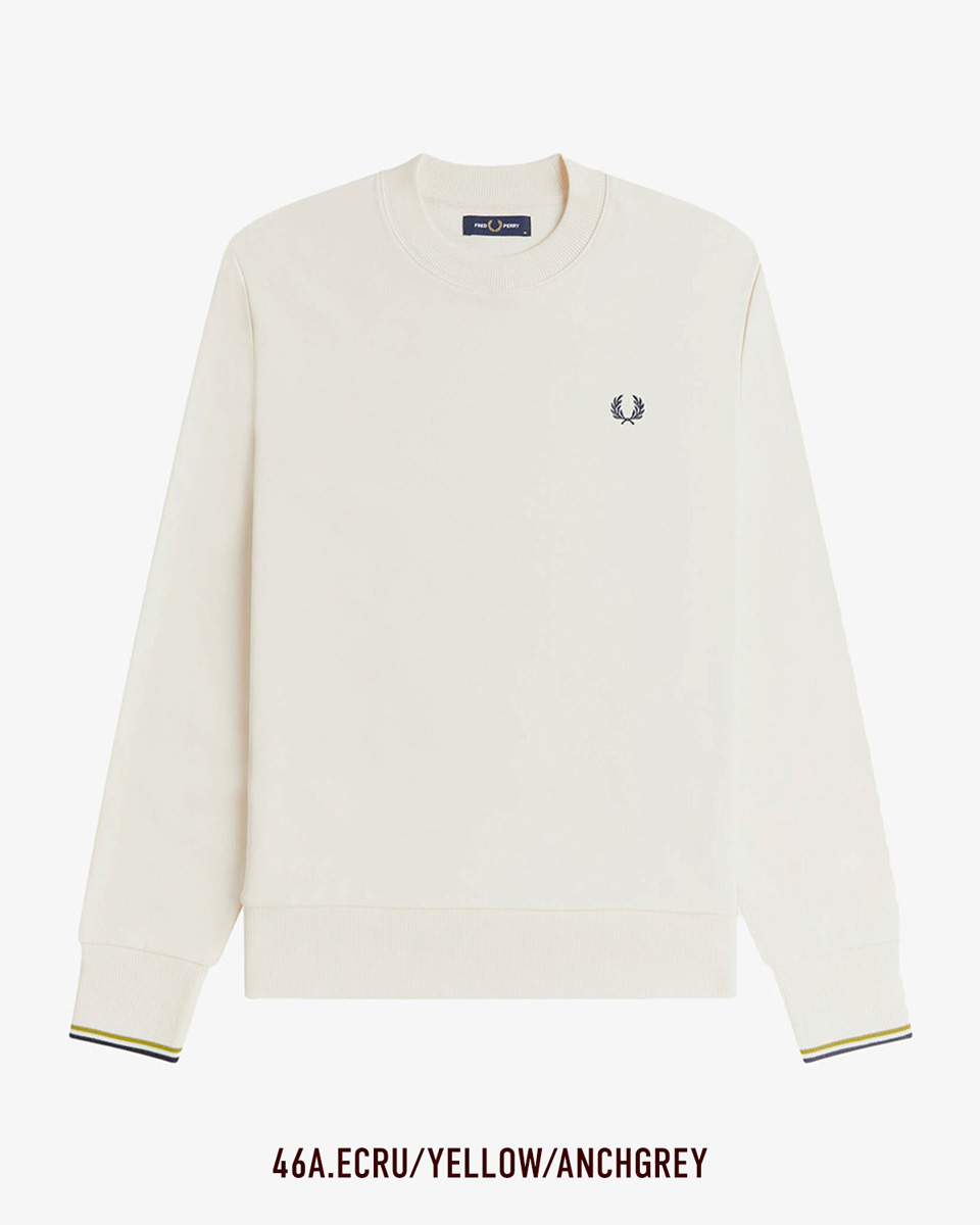 FRED PERRY（フレッドペリー） クルーネック スウェットシャツ M7535