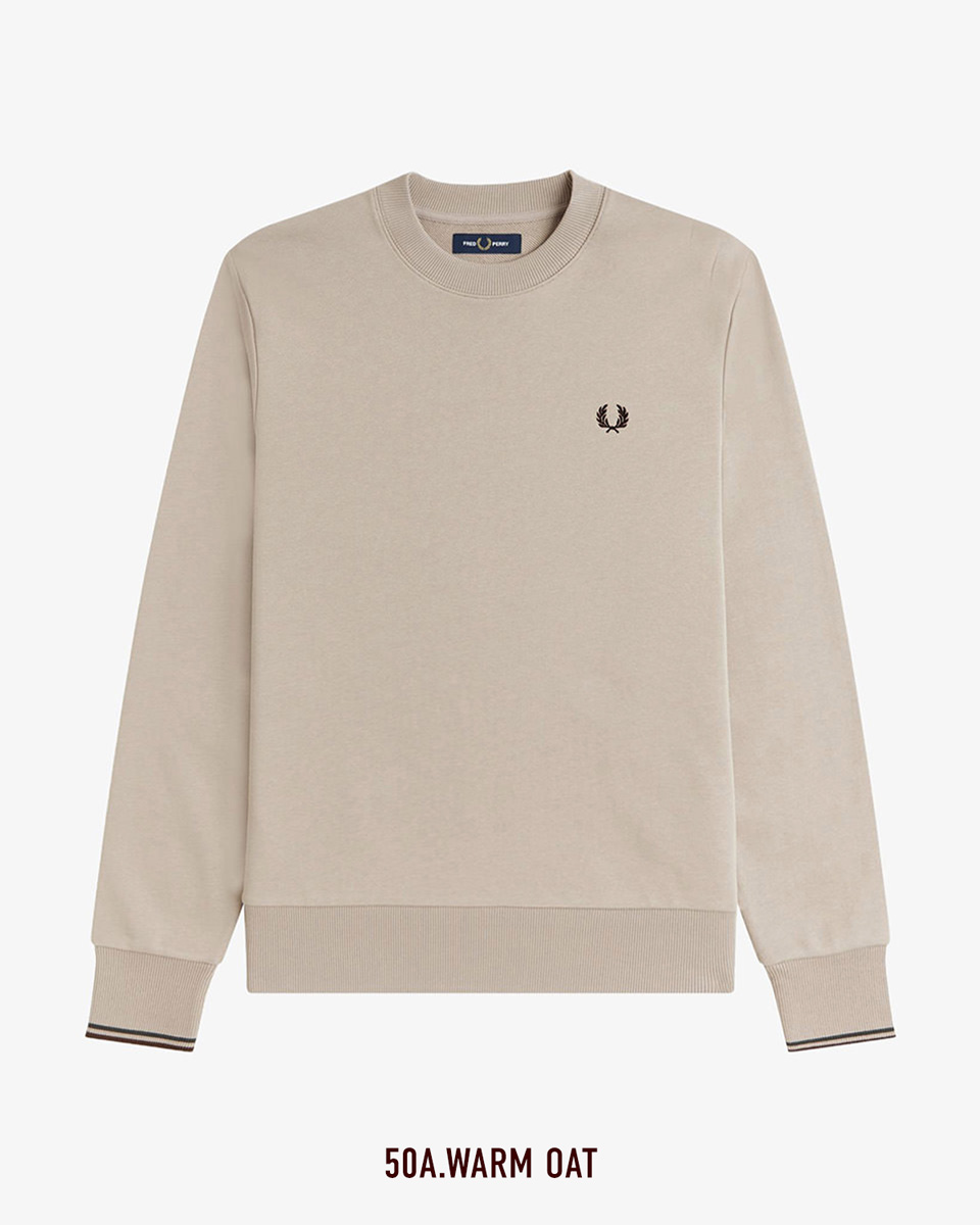 FRED PERRY（フレッドペリー） クルーネック スウェットシャツ M7535
