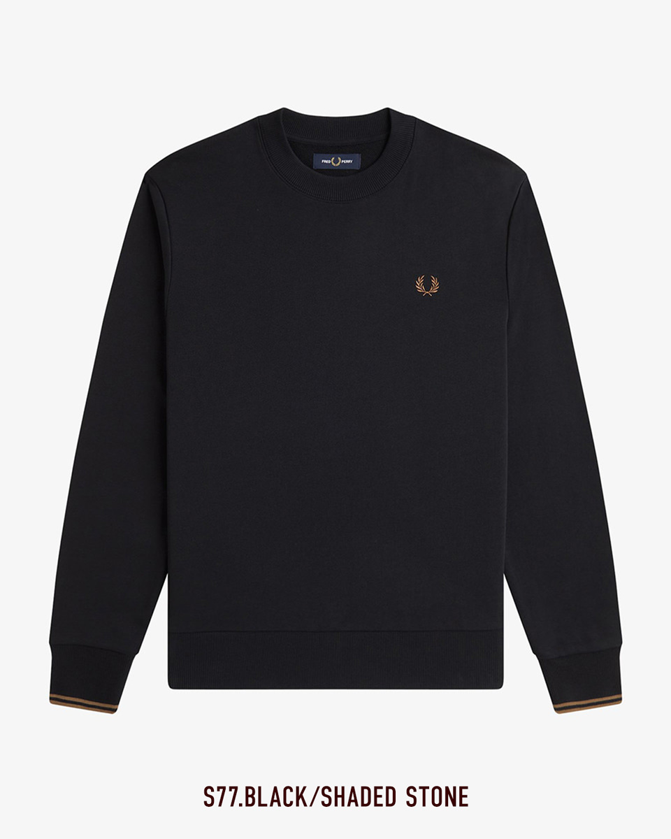 FRED PERRY（フレッドペリー） クルーネック スウェットシャツ M7535