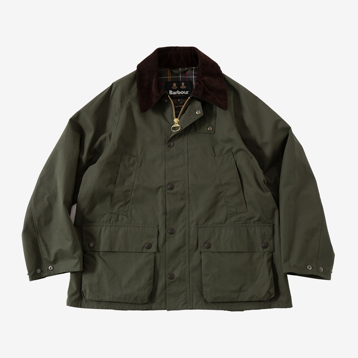 Barbour（バブアー） オーバーサイズ ビデイル ピーチスキン MCA0933