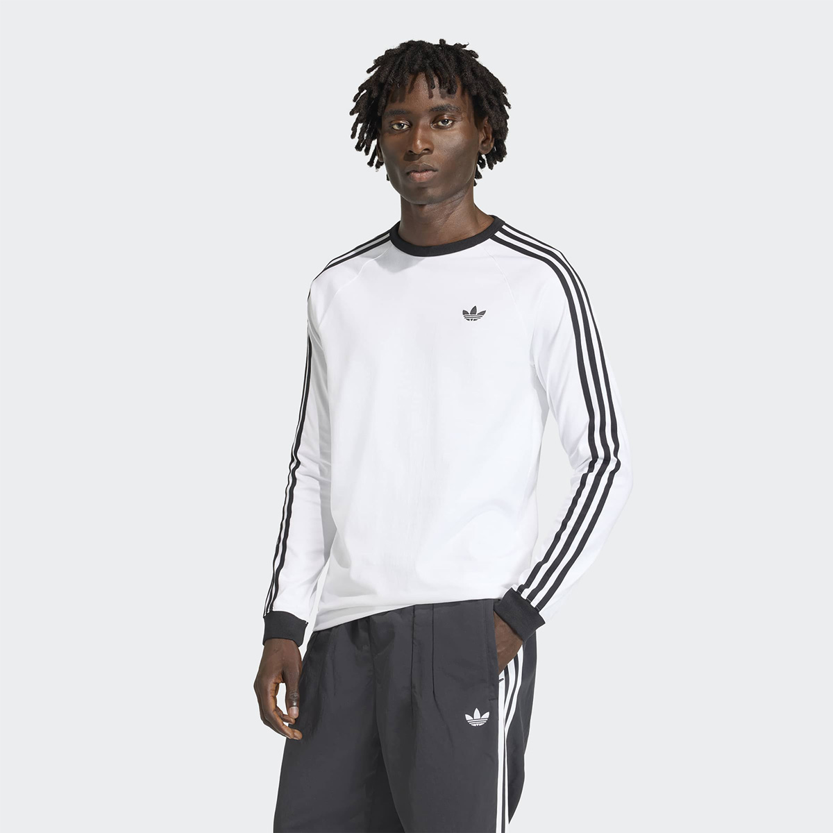 adidas Originals アディダス スリーストライプス ロングスリーブ T