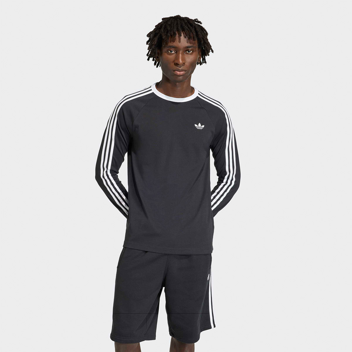 adidas Originals アディダス スリーストライプス ロングスリーブ T
