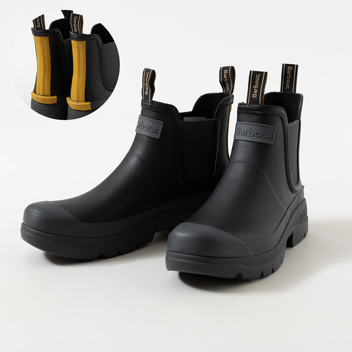 Barbour（バブアー） ニンバス サイドゴア ショート レインブーツ