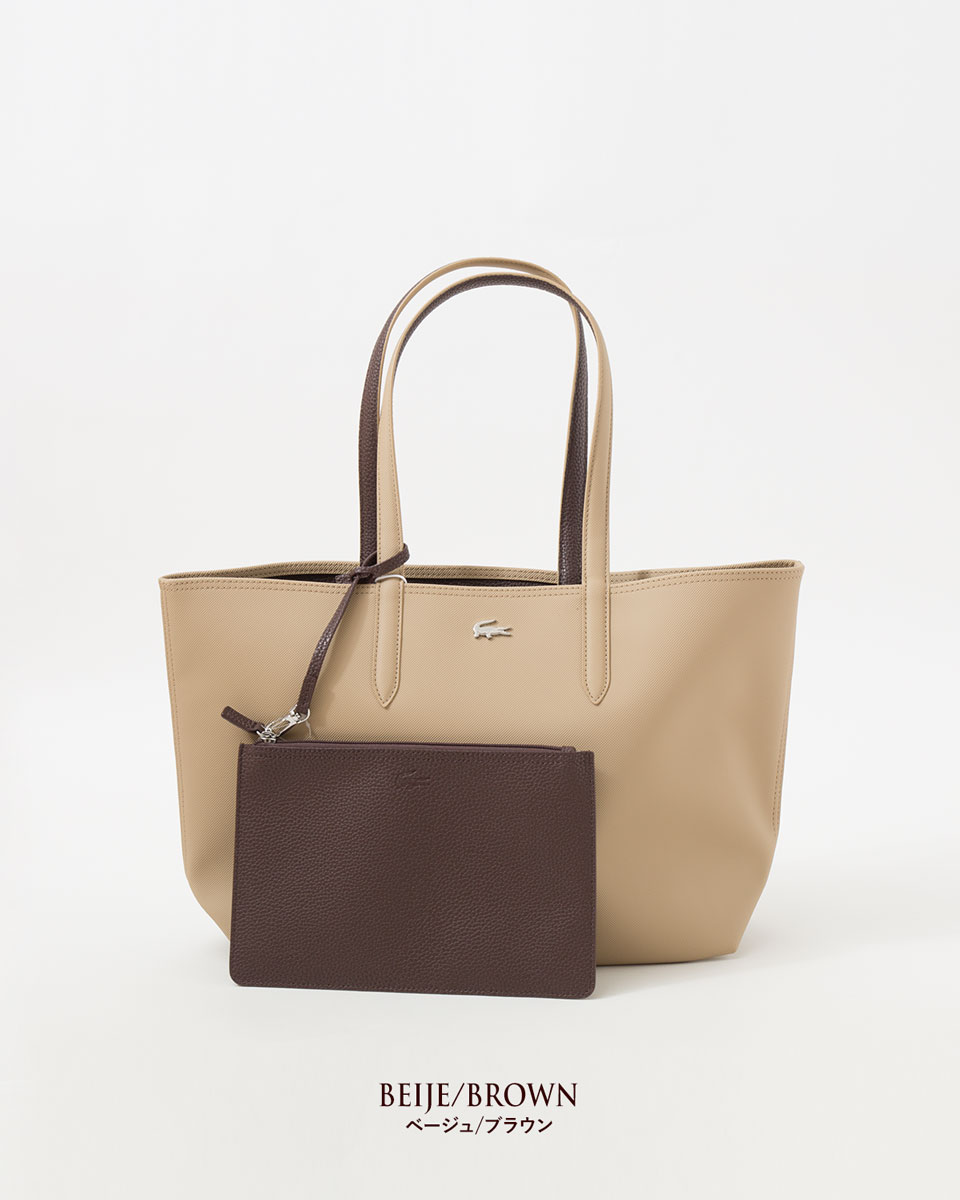 LACOSTE（ラコステ） リバーシブル トート バッグ LACOSTE NF2142AA