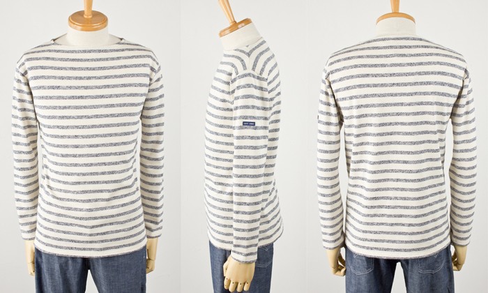 saint James OUESSANT CHINメランジェ 20%OFF】セントジェームス ウエッソン メランジェ ソリッド/無地 SAINT