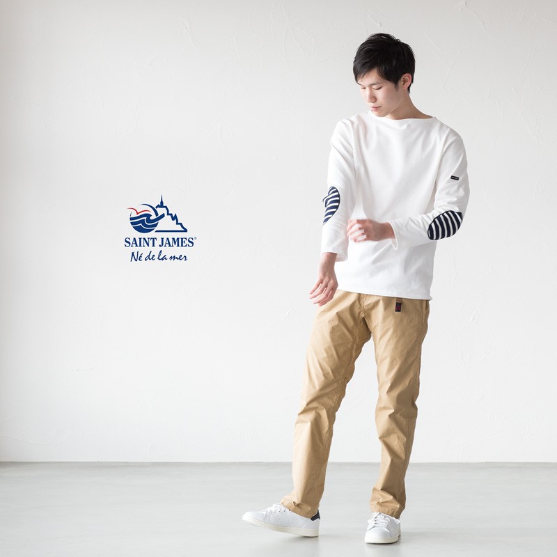 SAINT JAMES セントジェームス ウエッソン エルボーパッチ 13JC